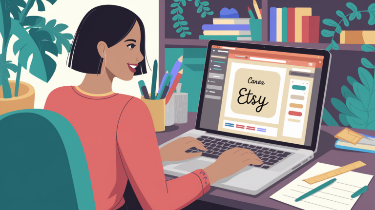 Canva + ChatGPT + Etsy = Your New Favorite Side Hustle
